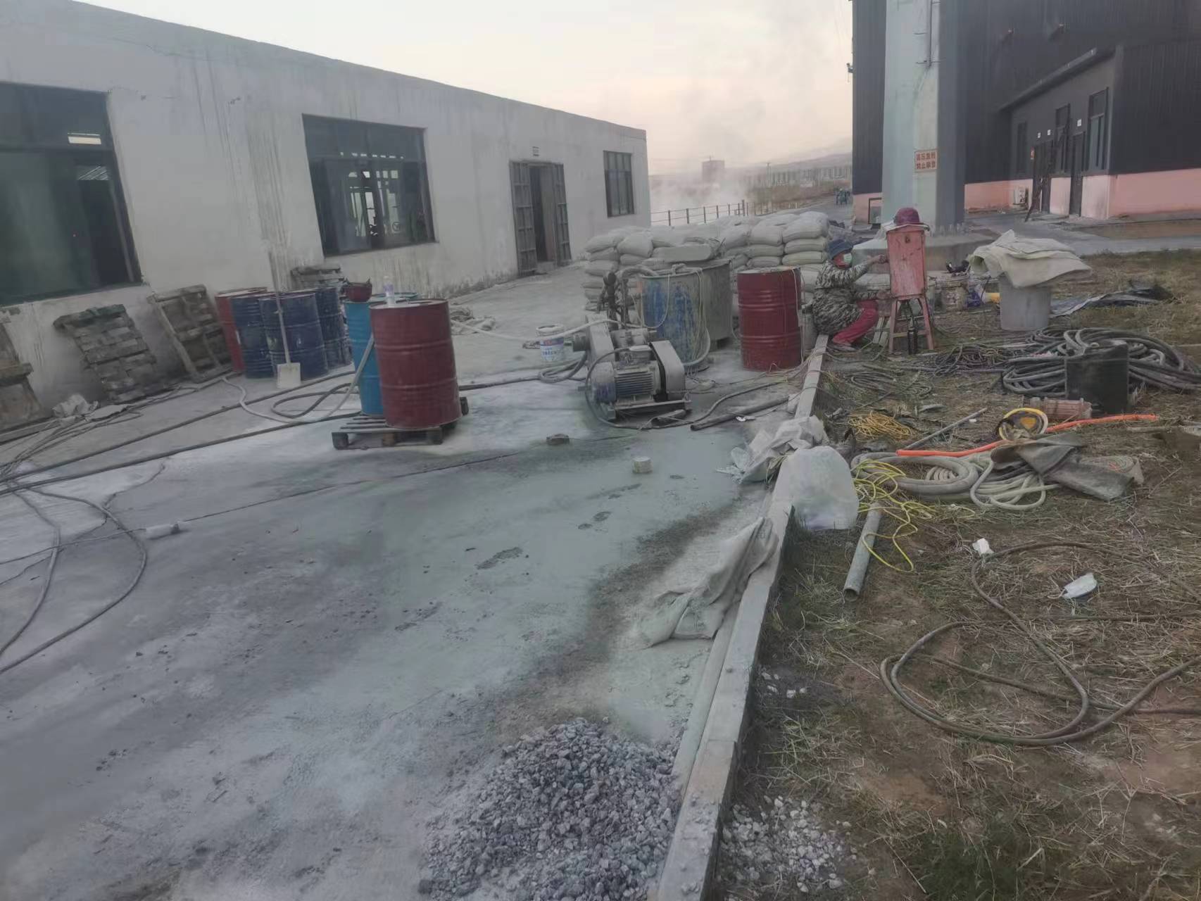 敖汉厂房地基沉降注浆